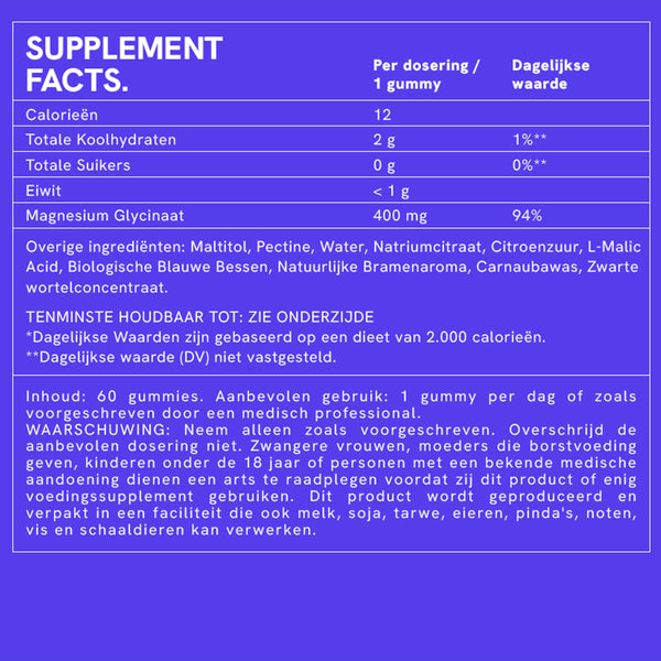 Magnesium Glycinate Gummies